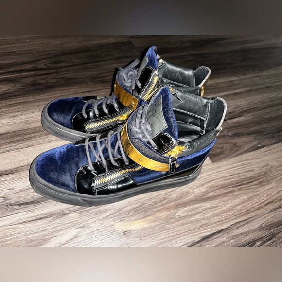 Giuseppe Zanotti Men’s Coby hi-top sneakers - Picture 3 of 7